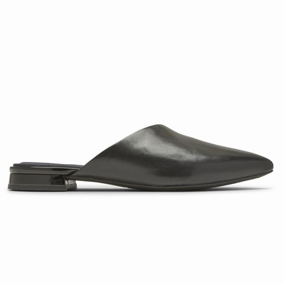 Rockport Total Motion Zuly Asymmetrical Mule Mokassins Damen Schwarz XNO-349716